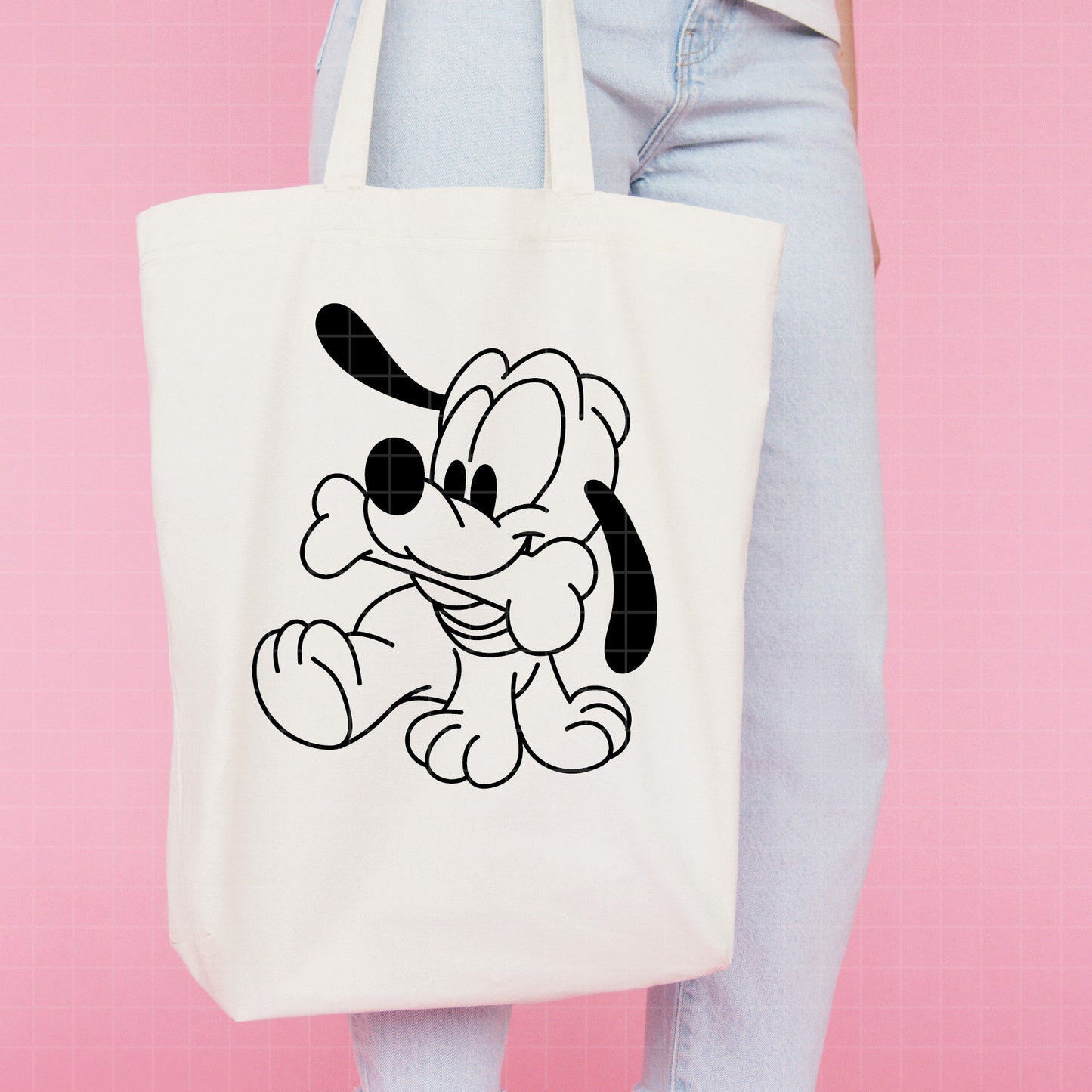 COD1043 - Baby Pluto bundle line art, Disney clipart Svg, Png, Eps, Dxf, Jpeg, vector.