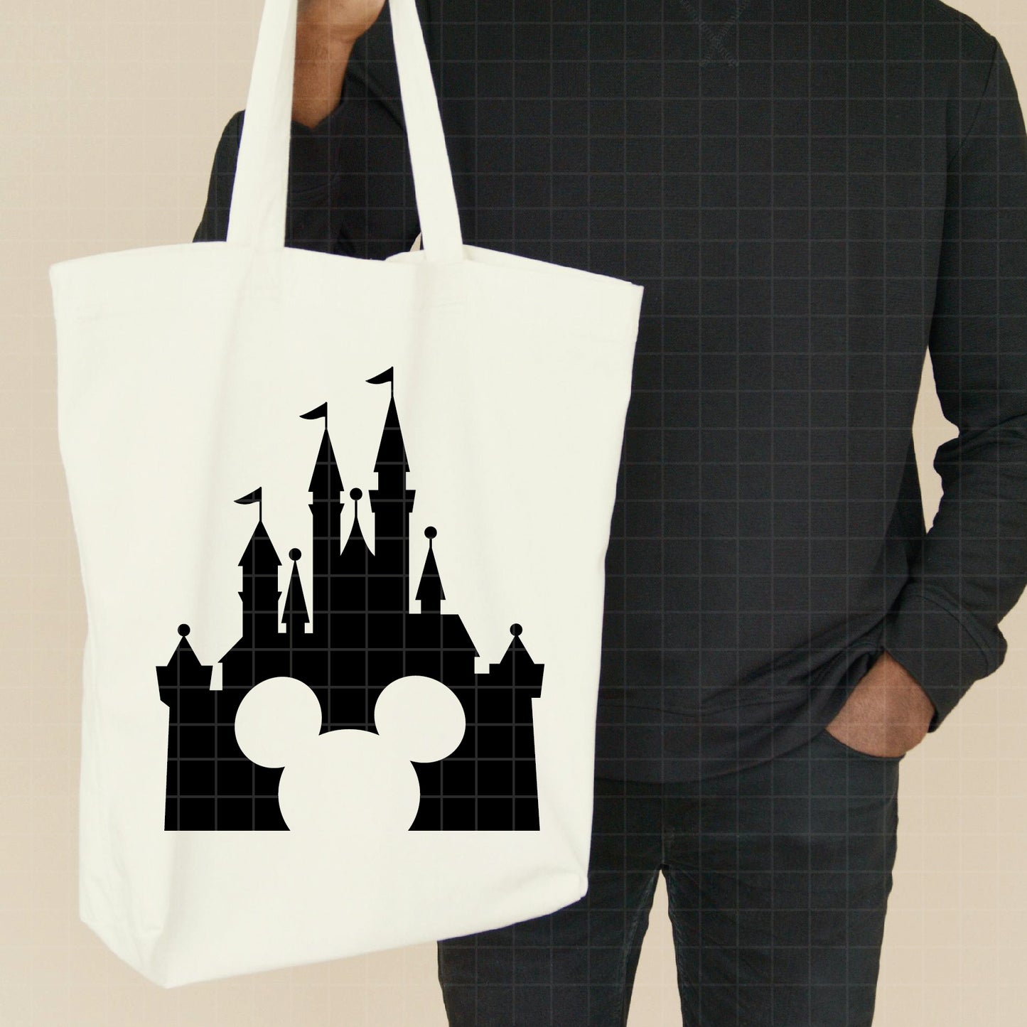 COD152 - Disney Castle Magic Kingdom bundle, Disneyland clipart Svg, Png, Eps, Dxf, Jpeg, vector.