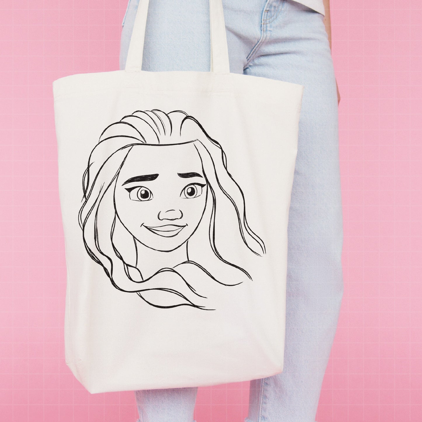 COD1696 - Princess Moana Sketch bundle, Disney princess clipart PNG.