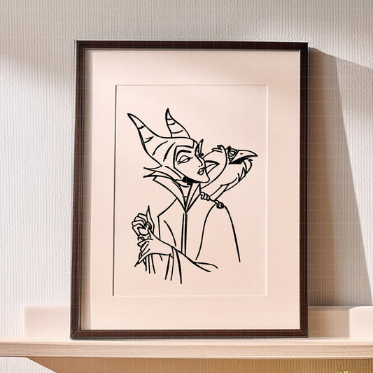 COD2129 - Maleficent pack bundle, Disney princess clipart Svg, Png, Eps, Dxf, Jpeg, vector.