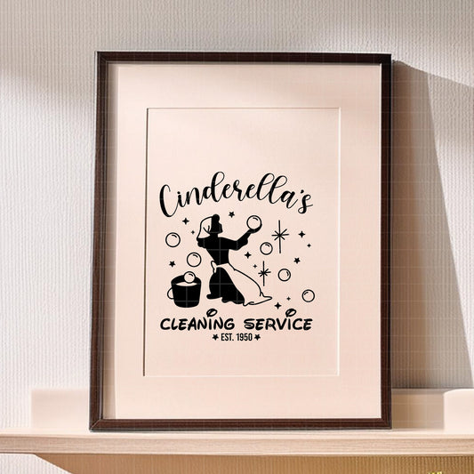 COD2167 - Cinderella pack bundle, Disney princess clipart Svg, Png, Eps, Dxf, Jpeg, vector.