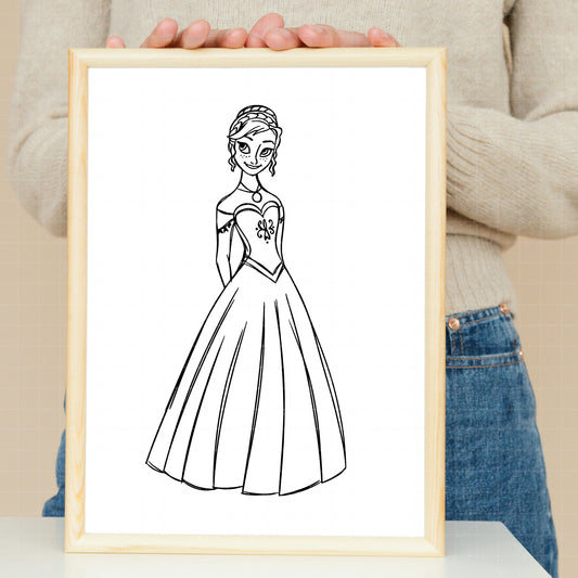 COD2192 - Frozen pack bundle, Disney princess clipart Svg, Png, Eps, Dxf, Jpeg, vector.