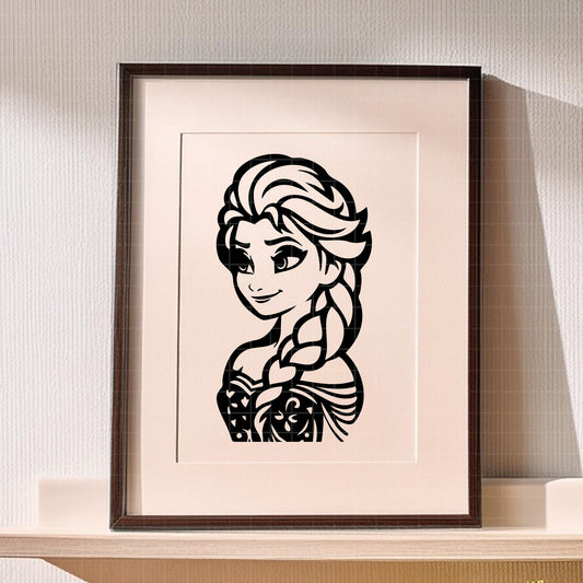 COD2193 - Frozen pack bundle, Disney princess clipart Svg, Png, Eps, Dxf, Jpeg, vector.