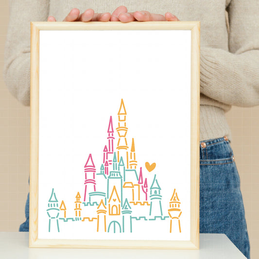 COD2527 - Disneyland trips pack bundle, Disney trips clipart Svg, Png, Eps, Dxf, Jpeg, vector.