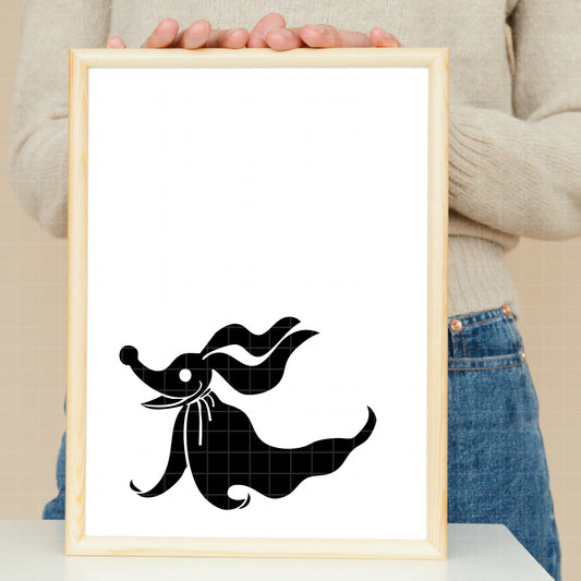 COD2650 - Zero, Nightmare Before Christmas pack bundle, Disney clipart Svg, Png, Eps, Dxf, Jpeg, vector.