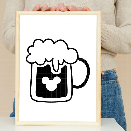 COD3109 - Disney drinks bundle, Disney clipart Svg, Png, Eps, Dxf, Jpeg, vector.