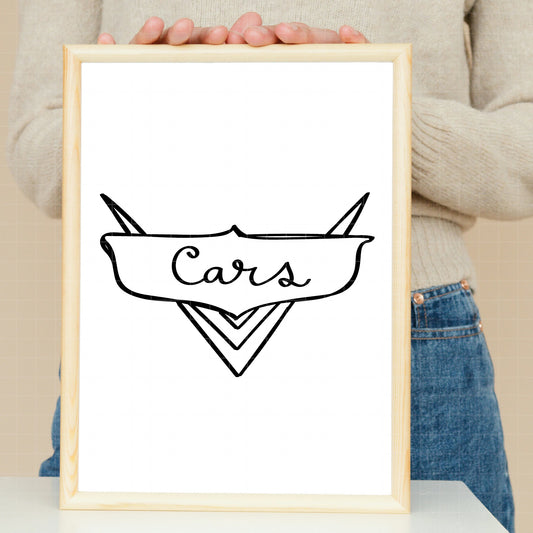 COD3309 - Cars icons pack bundle, Disney Pixar clipart Svg, Png, Eps, Dxf, Jpeg, vector.