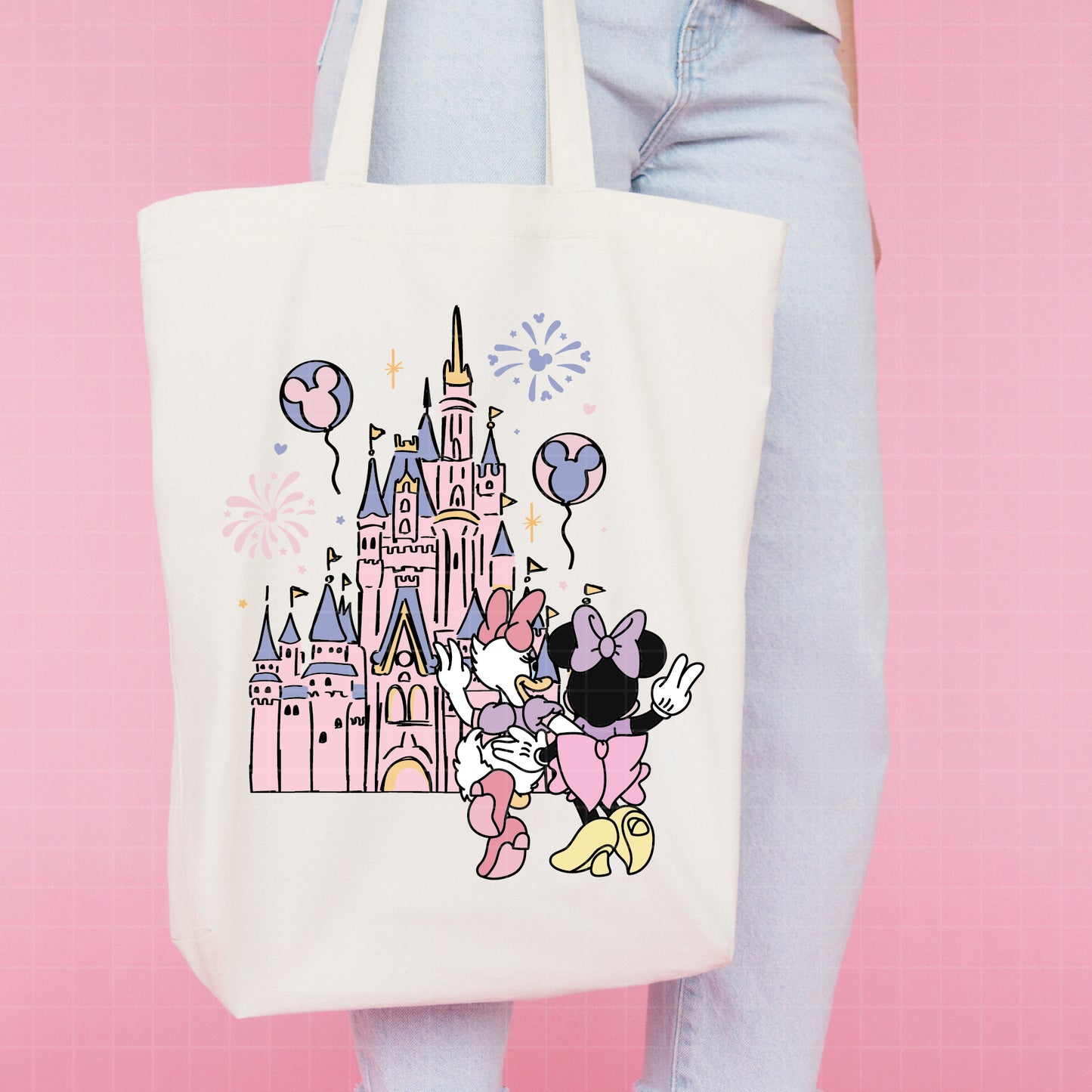 COD3356 - Minnie & Daisy pack bundle, Disney Classics clipart Svg, Png, Eps, Dxf, Jpeg, vector.