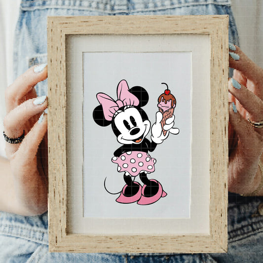COD3361 - Minnie's world pack bundle, Disney Classics clipart Svg, Png, Eps, Dxf, Jpeg, vector.