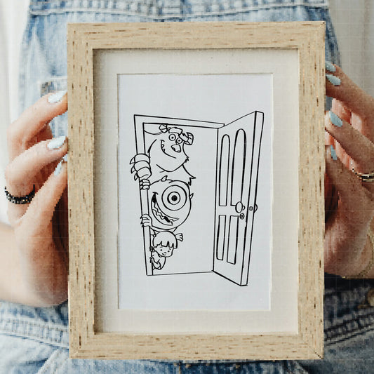 COD3367 - Monster inc. pack bundle, Disney clipart Svg, Png, Eps, Dxf, Jpeg, vector.