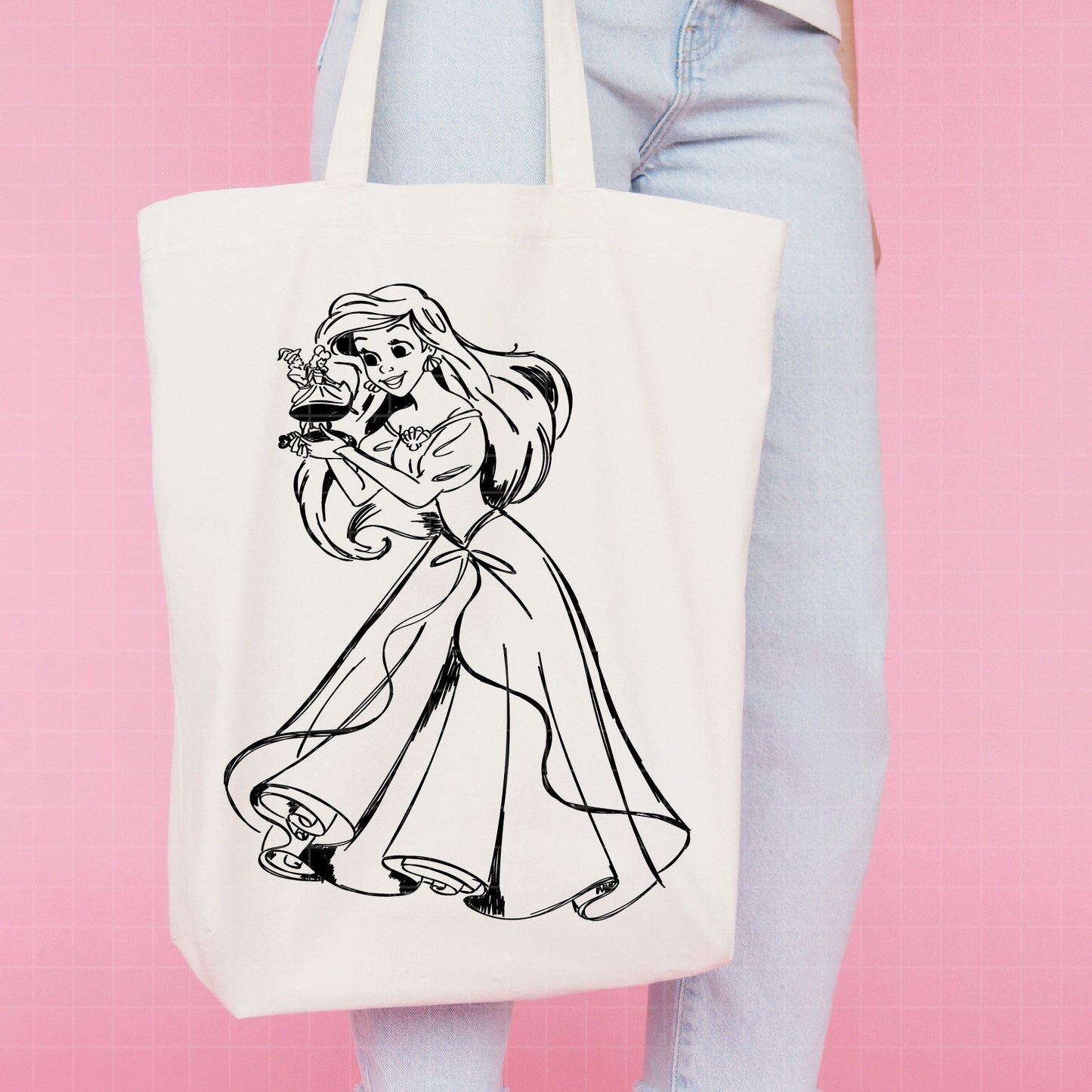 COD3500 - The Little mermaid pack bundle line art, Disney Princess Ariel Svg, Png, Eps, Dxf, Jpeg, vector.