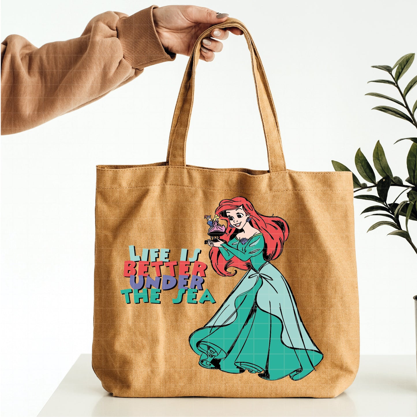 COD3503 - The Little mermaid pack bundle, Disney Princess Ariel Svg, Png, Eps, Dxf, Jpeg, vector.