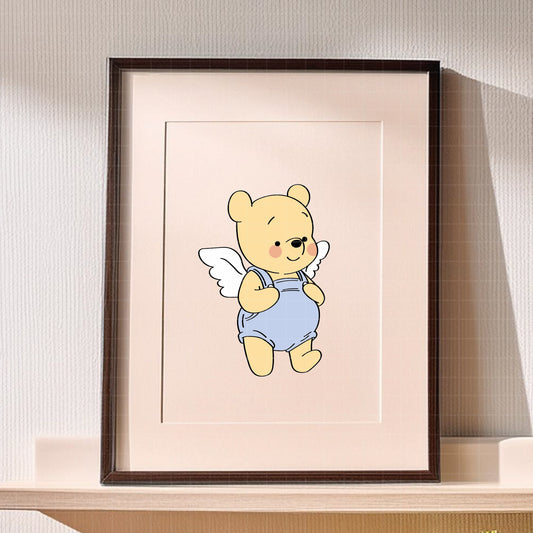 COD3552 - Baby Winnie the Pooh and Piglet pack bundle, Disney clipart Svg, Png, Eps, Dxf, Jpeg, vector.