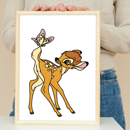 COD3618 - Bambi bundle, Disney clipart Svg, Png, Eps, Dxf, Jpeg, vector.