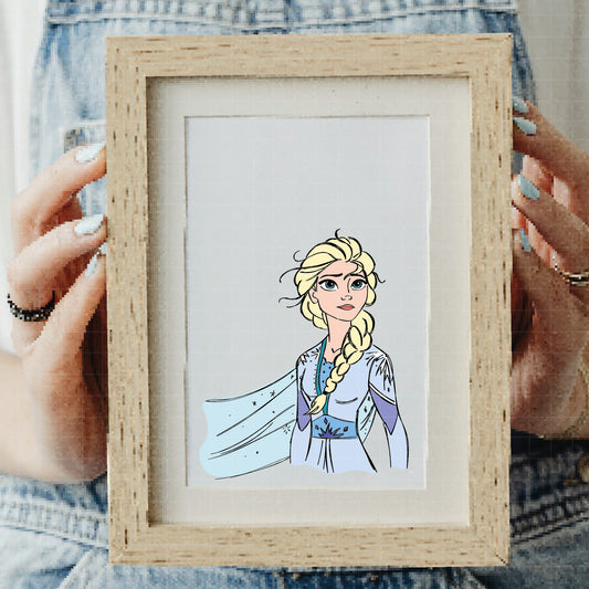 COD3621 - Frozen pack bundle, Disney princess clipart Svg, Png, Eps, Dxf, Jpeg, vector.