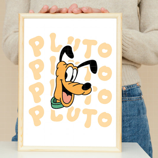 COD3730 - Pluto pack bundle, Disney clipart Svg, Png, Eps, Dxf, Jpeg, vector.