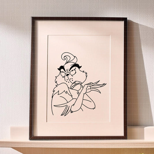 COD3864 - The grinch pack bundle, Christmas Svg, Png, Eps, Dxf, Jpeg, vector.