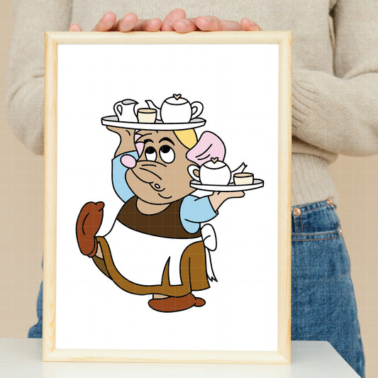 COD3869 - Cinderella characters pack bundle, Disney princess clipart Svg, Png, Eps, Dxf, Jpeg, vector.