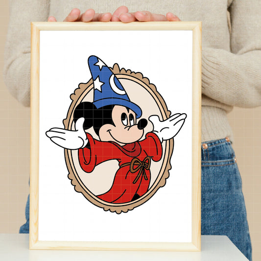 COD3885 - Mickey fantasy pack bundle, Disney clipart Svg, Png, Eps, Dxf, Jpeg, vector.