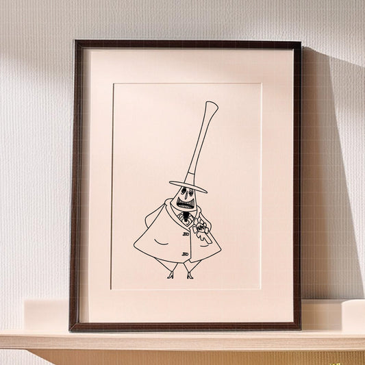 COD3895 - The mayor, Nightmare Before Christmas pack bundle, Disney clipart Svg, Png, Eps, Dxf, Jpeg, vector.