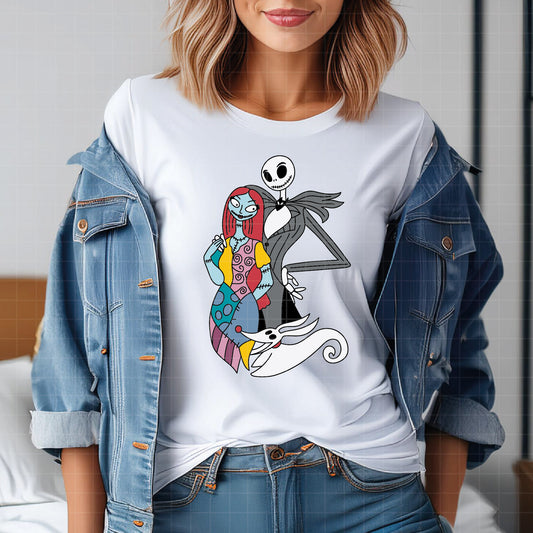 COD3898 - Sally, Jack and Zero, Nightmare Before Christmas pack bundle, Disney clipart Svg, Png, Eps, Dxf, Jpeg, vector.