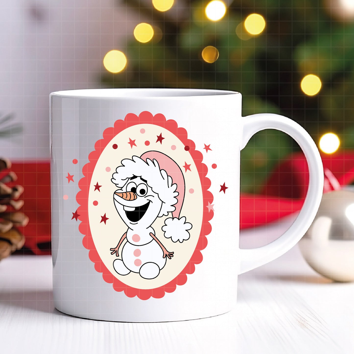 COD4198 - Disney characters in Christmas frames bundle, Disney Christmas clipart Svg, Png, Eps, Dxf, Jpeg, vector.
