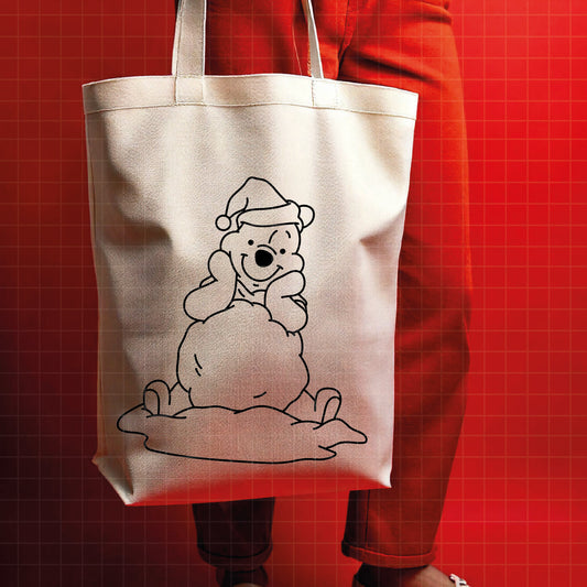 COD4204 - Winnie pooh Christmas pack bundle, Disney Christmas clipart Svg, Png, Eps, Dxf, Jpeg, vector.