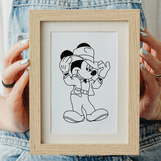 COD4850 - Mickey Safari pack bundle, Disney clipart Svg, Png, Eps, Dxf, Jpeg, vector.