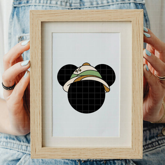 COD4855 - Mickey Safari pack bundle, Disney clipart Svg, Png, Eps, Dxf, Jpeg, vector.