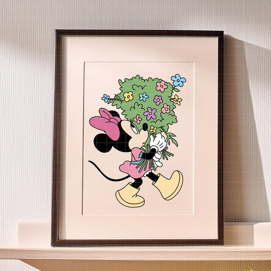COD5194 - Minnie's world pack bundle, Disney Classics clipart Svg, Png, Eps, Dxf, Jpeg, vector.