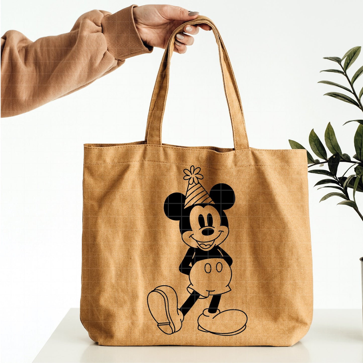 COD5205 - Mickey Birthdays line art pack bundle, Disney clipart Svg, Png, Eps, Dxf, Jpeg, vector.