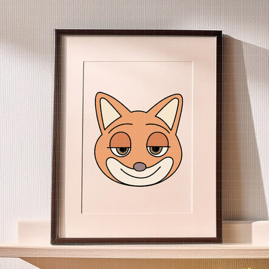 COD5214 - Nick & Judy, Zootopia pack bundle, Disney clipart Svg, Png, Eps, Dxf, Jpeg, vector.