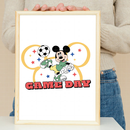 COD6024 - Mickey Soccer quotes pack bundle, Disney clipart Svg, Png, Eps, Dxf, Jpeg, vector.