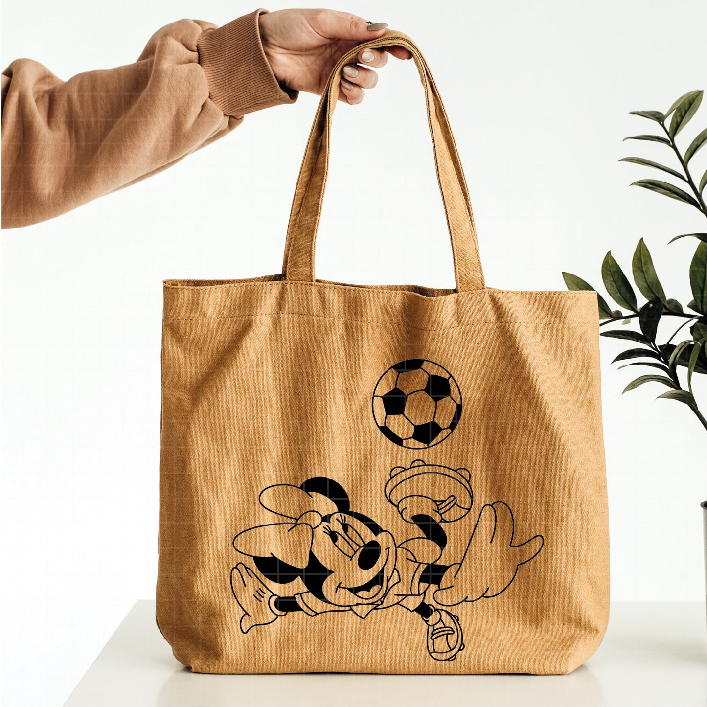 COD6027 - Minnie Soccer line art pack bundle, Disney clipart Svg, Png, Eps, Dxf, Jpeg, vector.