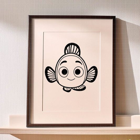 COD6055 - Finding Nemo pack bundle, Disney pixar clipart Svg, Png, Eps, Dxf, Jpeg, vector.