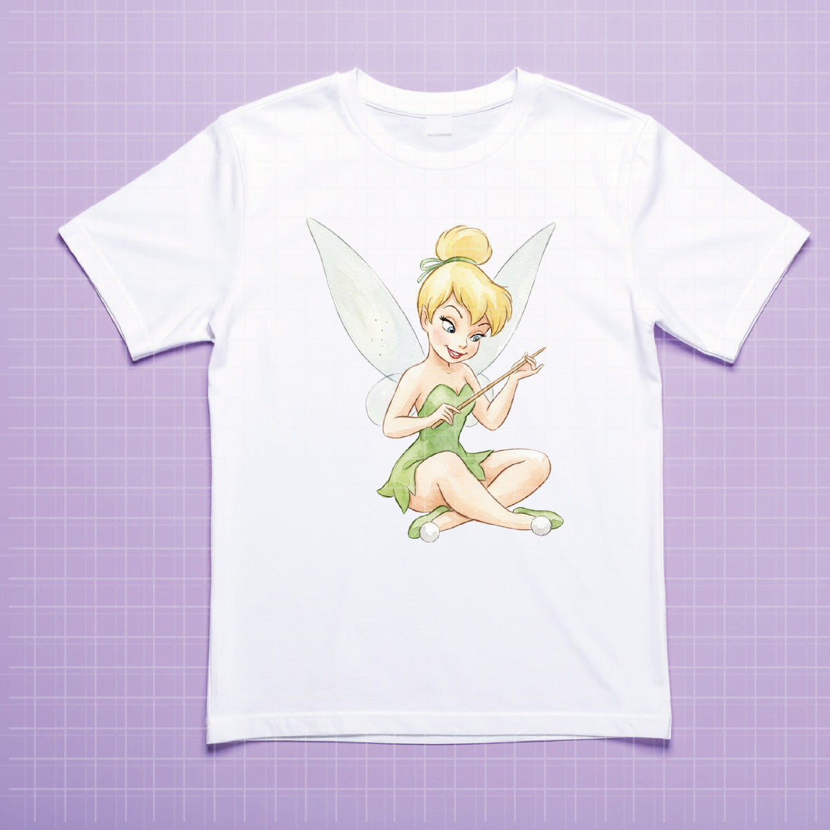 COD7323 - Tinker Bell PNG bundle Watercolor, Disney clipart.