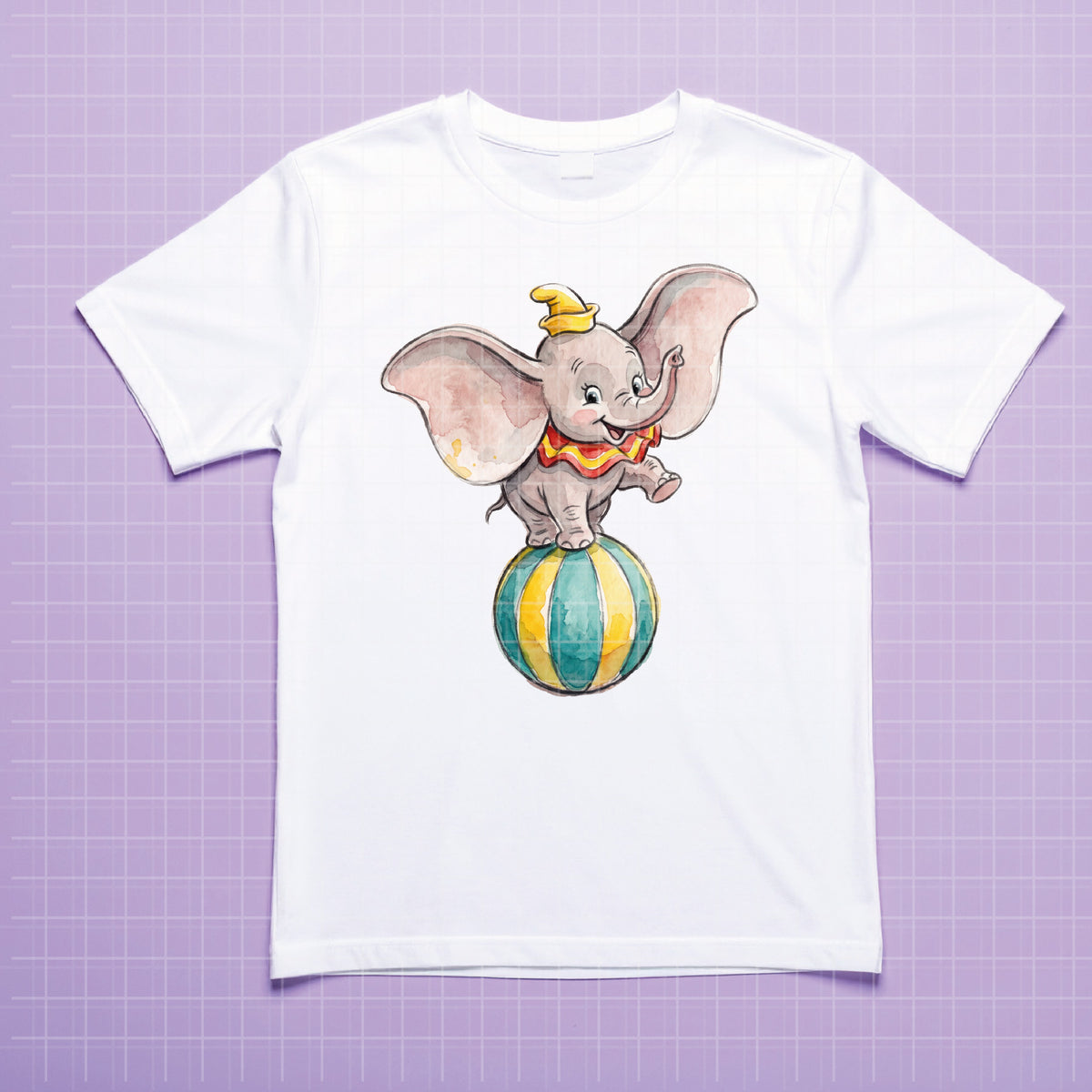 COD7386 - Dumbo PNG bundle Watercolor, Disney clipart.