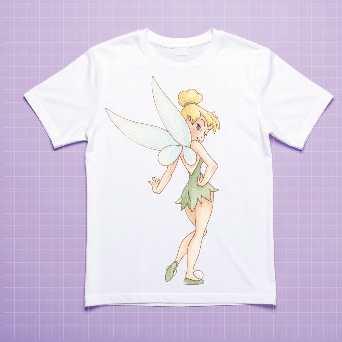 COD7480 - Tinker Bell Watercolor PNG bundle, Disney clipart packs.