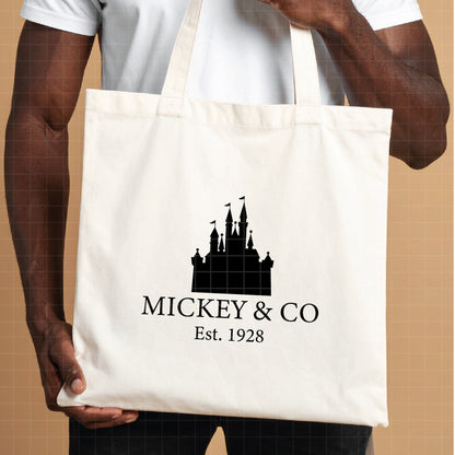 COD1203 - Mickey Castle Magic Kingdom bundle, Disneyland clipart Svg, Png, Eps, Dxf, Jpeg, vector.
