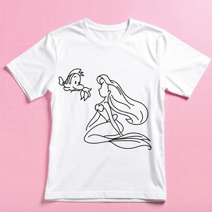COD1215 - Disney Princess outline bundle, Disney princess clipart Svg, Png, Eps, Dxf, Jpeg, vector.