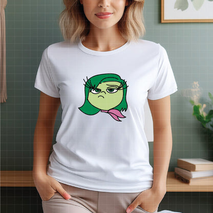 COD1492 - Disgust, Inside Out layered bundle, Disney clipart Svg, Png, Eps, Dxf, Jpeg, vector.