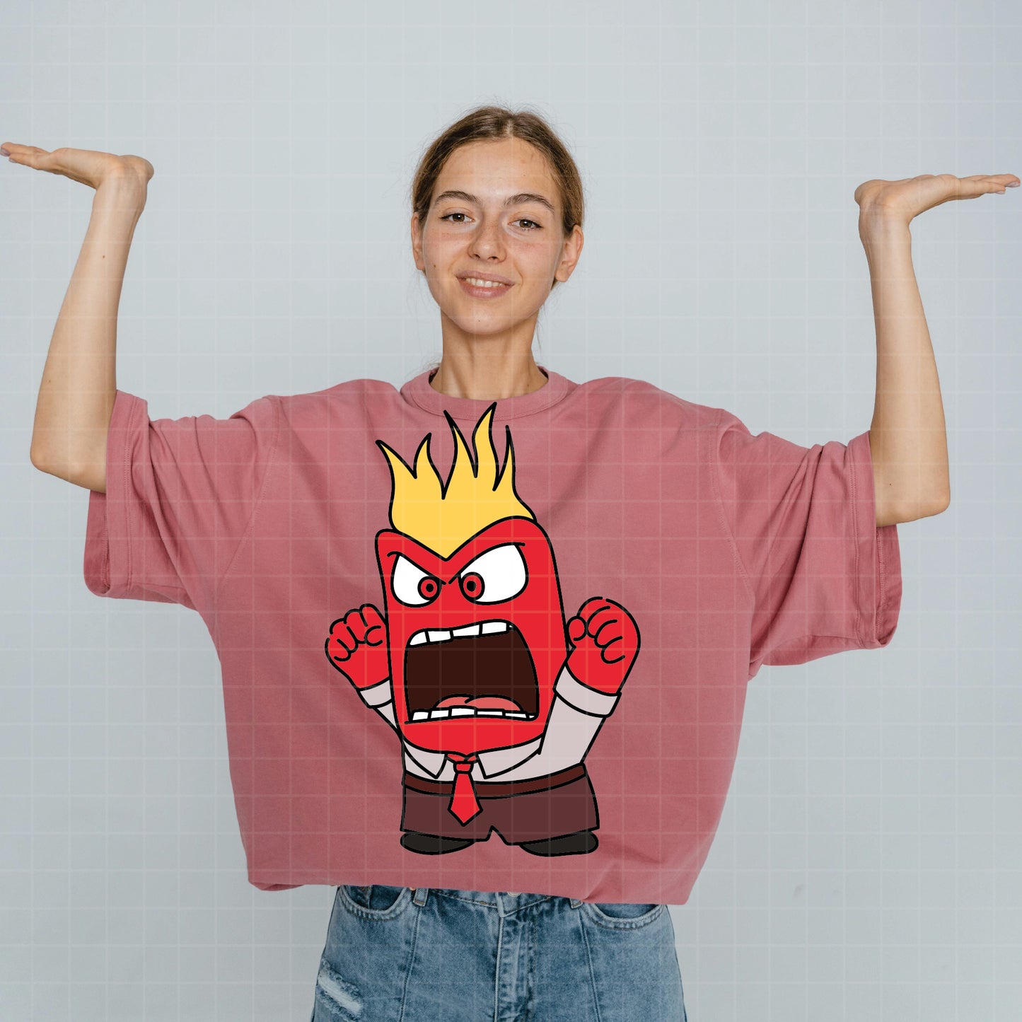 COD1493 - Anger, Inside Out bundle, Disney clipart Svg, Png, Eps, Dxf, Jpeg, vector.