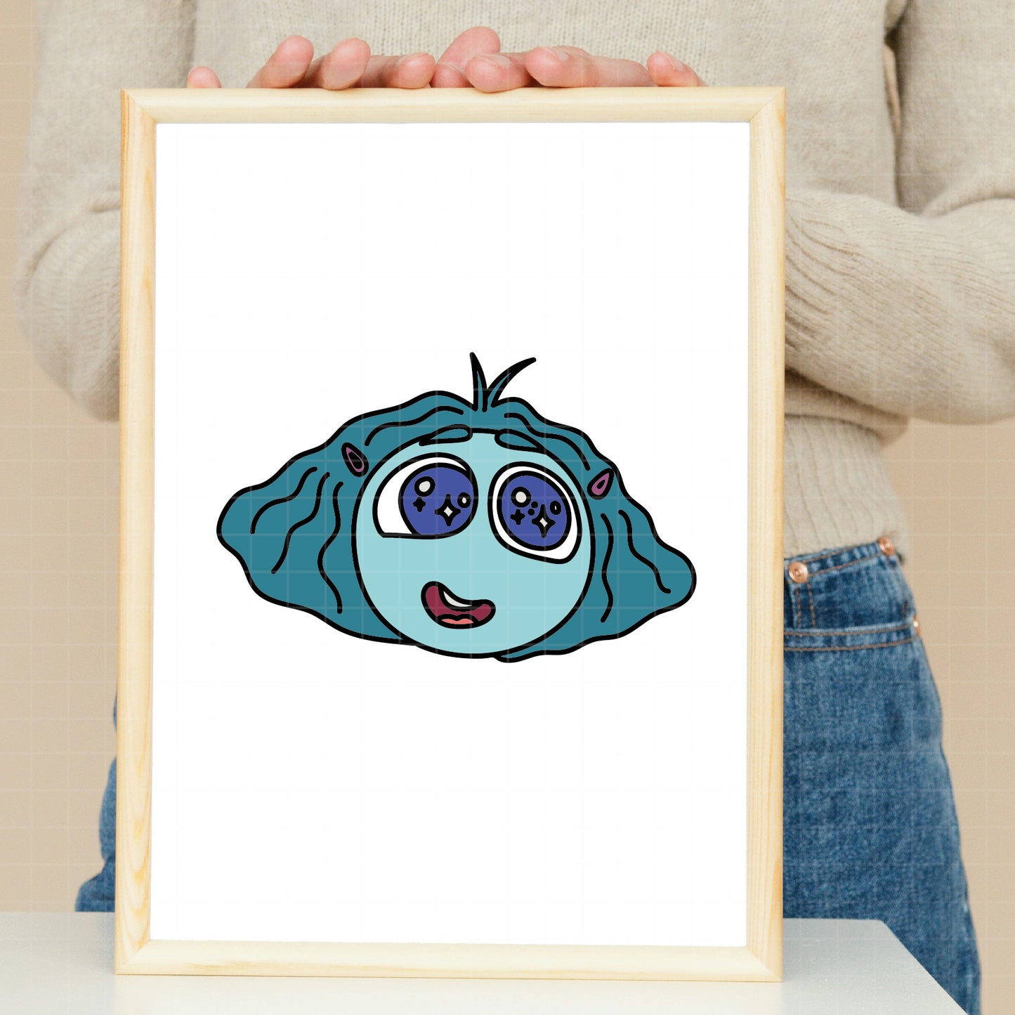 COD1504 - Envy, Inside Out layered bundle, Disney clipart Svg, Png, Eps, Dxf, Jpeg, vector.