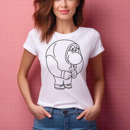 COD1506 - Embarrassment, Inside Out bundle line art, Disney clipart Svg, Png, Eps, Dxf, Jpeg, vector.