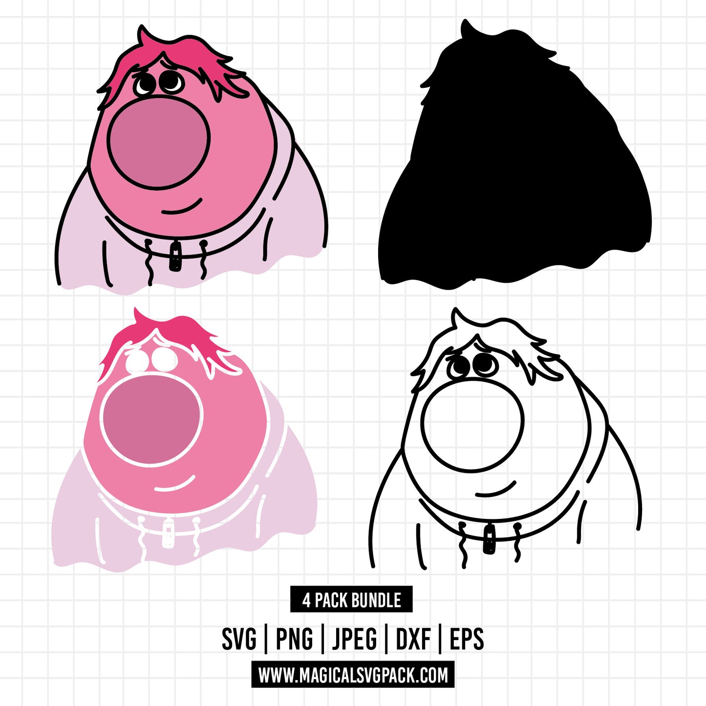 COD1507 - Embarrassment, Inside Out layered bundle, Disney clipart Svg, Png, Eps, Dxf, Jpeg, vector.