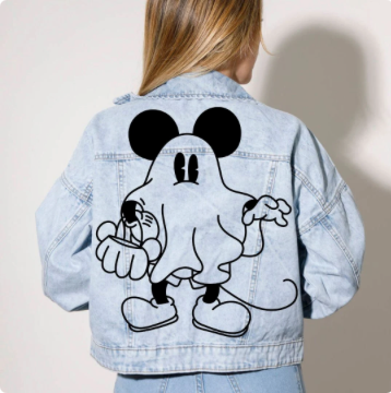 COD1549 - Mickey & Minnie ghosts bundle, Disney Halloween clipart Svg, Png, Eps, Dxf, Jpeg, vector.