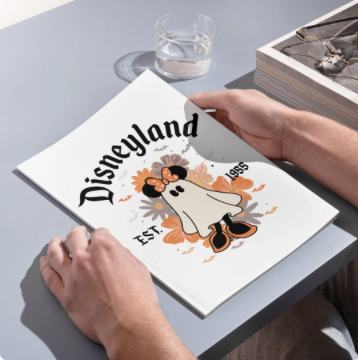 COD1557 - Mickey & Minnie Spooky in Disneyland bundle, Disney Halloween clipart Svg, Png, Eps, Dxf, Jpeg, vector.