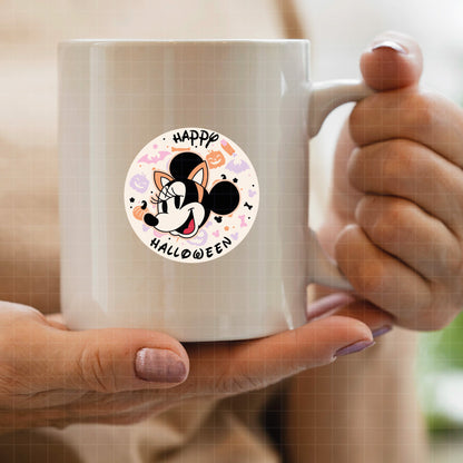COD1562 - Mickey & Minnie Happy Halloween bundle, Disney Halloween clipart Svg, Png, Eps, Dxf, Jpeg, vector.