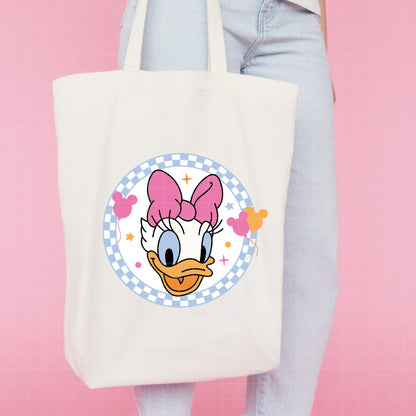 COD1622 - Daisy circle checkered bundle, Disney clipart Svg, Png, Eps, Dxf, Jpeg, vector.