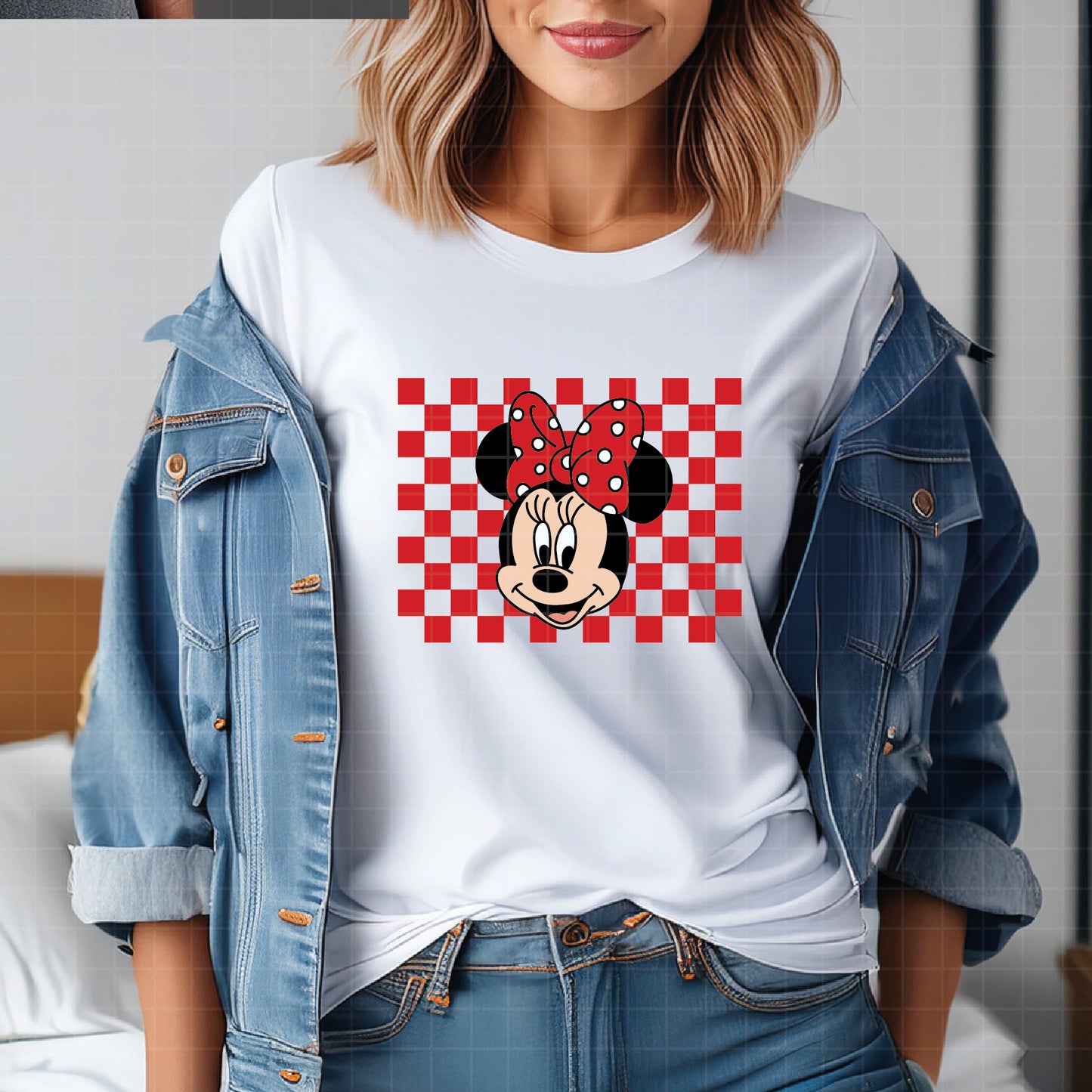 COD1638 - Disney Classics checkered bundle, Disney clipart Svg, Png, Eps, Dxf, Jpeg, vector.